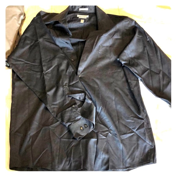 Black Long Sleeve Dress Shirt - Picture 1 of 3